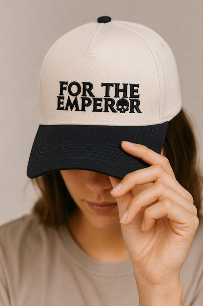 Warhammer 40K Hat | For The Emperor Embroidered Baseball Cap | Space Marine Imperium Fan Gift