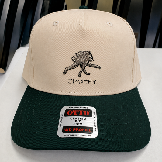 Jimothy Embroidered Raccoon Hat | Funny Meme Adjustable Baseball Cap