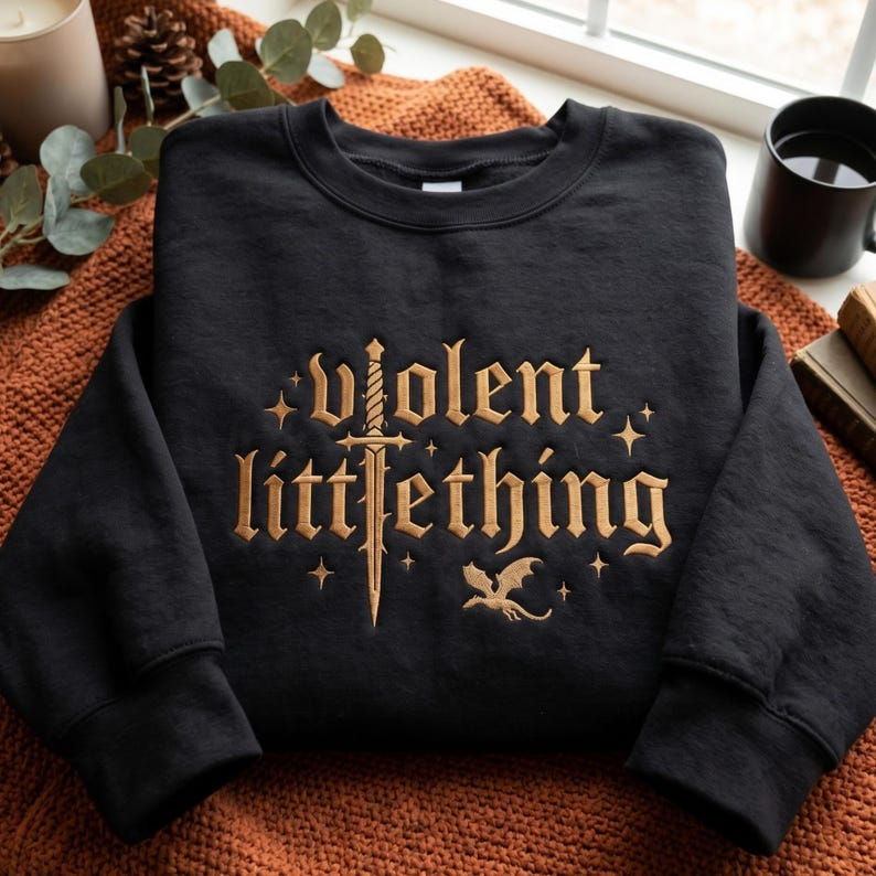 Embroidered Dragon Shirt – Fantasy Book Lover Apparel